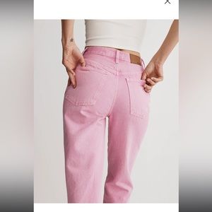 Madewell baggy straight jeans NWT